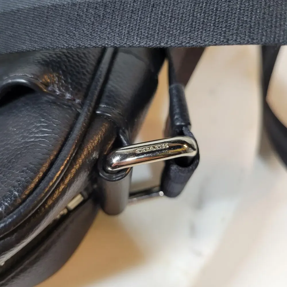 VINTAGE Coach Charles Flight Bag 12